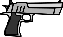 Desert Eagle Pistol - Mini Militia Mod APK